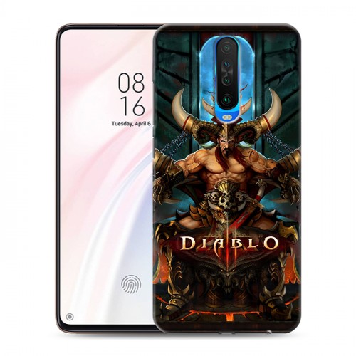 Дизайнерский пластиковый чехол для Xiaomi RedMi K30 Diablo