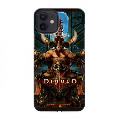 Дизайнерский силиконовый чехол для Iphone 12 Diablo