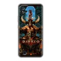 Дизайнерский силиконовый чехол для Realme C20 Diablo