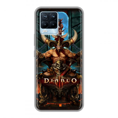 Дизайнерский силиконовый чехол для Realme 8 Diablo