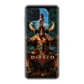 Дизайнерский силиконовый чехол для Samsung Galaxy A22 Diablo