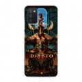 Дизайнерский силиконовый с усиленными углами чехол для Samsung Galaxy A03s Diablo