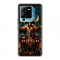 Дизайнерский силиконовый чехол для Vivo V25 Pro Diablo