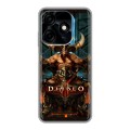 Дизайнерский силиконовый чехол для Tecno Spark 10C Diablo