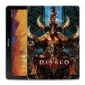 Дизайнерский силиконовый чехол для Samsung Galaxy Note 10.1 2014 editon Diablo