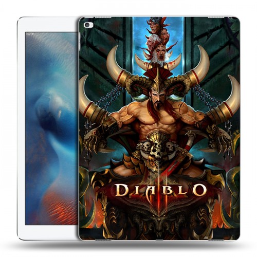 Дизайнерский пластиковый чехол для Ipad Pro Diablo