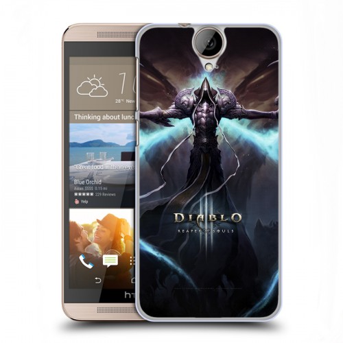 Дизайнерский пластиковый чехол для HTC One E9+ Diablo