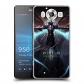 Дизайнерский пластиковый чехол для Microsoft Lumia 950 Diablo