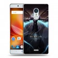 Дизайнерский пластиковый чехол для ZTE Blade X9 Diablo