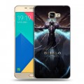 Дизайнерский пластиковый чехол для Samsung Galaxy A9 Diablo