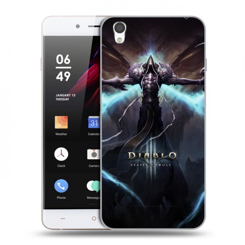 Дизайнерский пластиковый чехол для OnePlus X Diablo