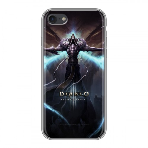 Дизайнерский силиконовый чехол для Iphone 7 Diablo