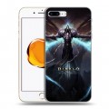 Дизайнерский пластиковый чехол для Iphone 7 Plus / 8 Plus Diablo