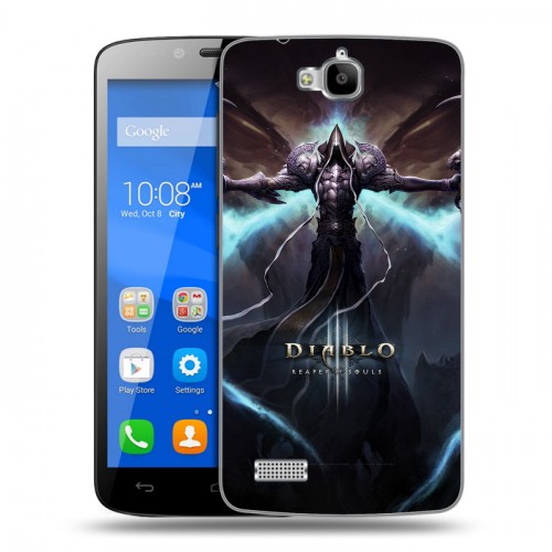 Дизайнерский пластиковый чехол для Huawei Honor 3C Lite Diablo