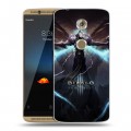 Дизайнерский пластиковый чехол для ZTE Axon 7 Diablo