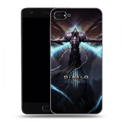 Дизайнерский пластиковый чехол для ZUK Z2 Diablo