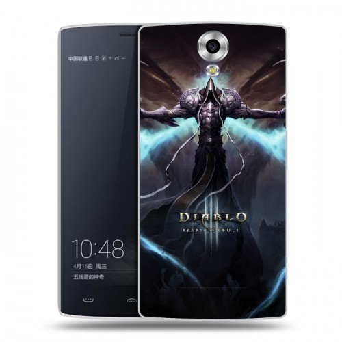 Дизайнерский силиконовый чехол для Homtom HT7 Diablo