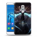 Дизайнерский пластиковый чехол для Huawei Nova Plus Diablo