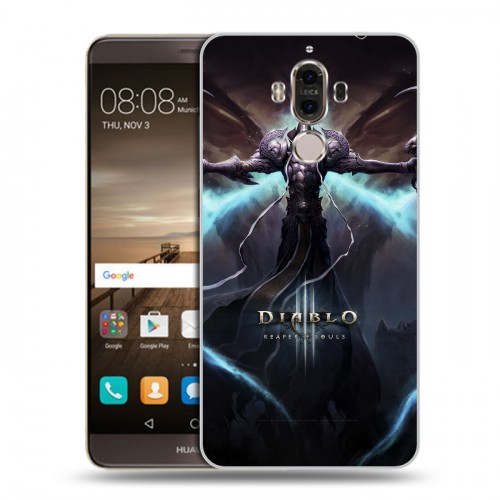 Дизайнерский пластиковый чехол для Huawei Mate 9 Diablo