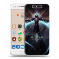 Дизайнерский пластиковый чехол для ZTE Blade V8 Diablo