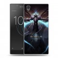 Дизайнерский пластиковый чехол для Sony Xperia L1 Diablo