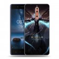 Дизайнерский пластиковый чехол для Nokia 8 Diablo