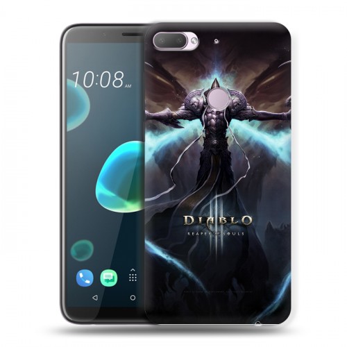Дизайнерский силиконовый чехол для HTC Desire 12 Plus Diablo