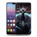 Дизайнерский силиконовый с усиленными углами чехол для Huawei P20 Pro Diablo