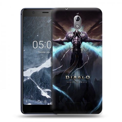 Дизайнерский силиконовый чехол для Nokia 3.1 Diablo