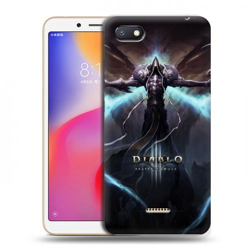 Дизайнерский пластиковый чехол для Xiaomi RedMi 6A Diablo