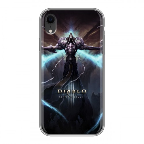 Дизайнерский пластиковый чехол для Iphone Xr Diablo