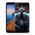 Дизайнерский силиконовый чехол для Xiaomi RedMi 7A Diablo