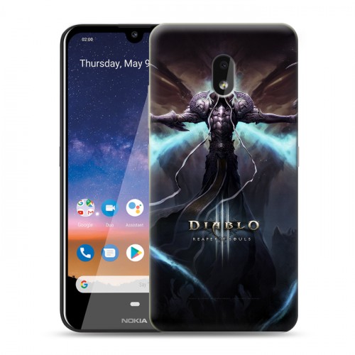 Дизайнерский силиконовый чехол для Nokia 2.2 Diablo