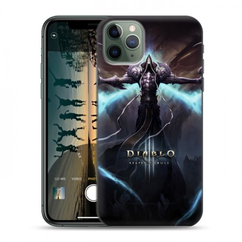 Дизайнерский пластиковый чехол для Iphone 11 Pro Diablo