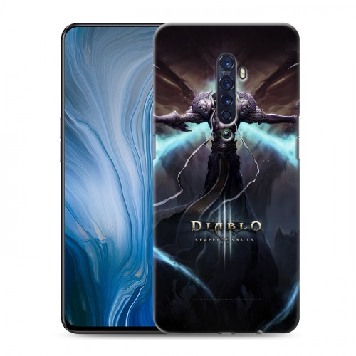 Дизайнерский пластиковый чехол для OPPO Reno2 Z Diablo