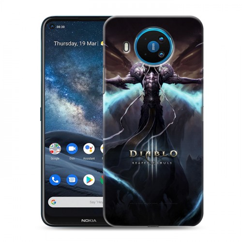 Дизайнерский силиконовый чехол для Nokia 8.3 Diablo