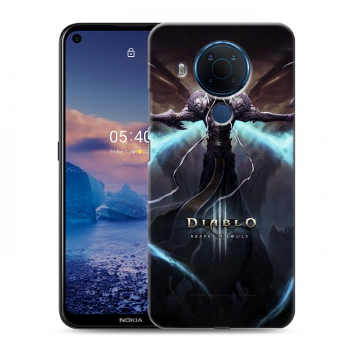 Дизайнерский силиконовый чехол для Nokia 5.4 Diablo