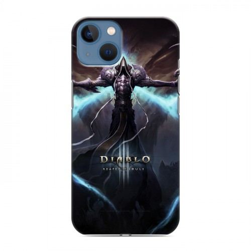 Дизайнерский силиконовый чехол для Iphone 13 Diablo