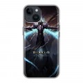 Дизайнерский пластиковый чехол для Iphone 14 Diablo