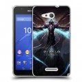 Дизайнерский пластиковый чехол для Sony Xperia E4g Diablo