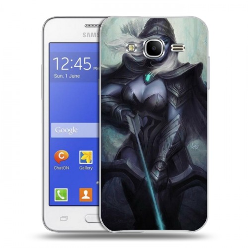 Дизайнерский силиконовый чехол для Samsung Galaxy J7 Dota 2