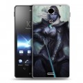 Дизайнерский пластиковый чехол для Sony Xperia TX Dota 2