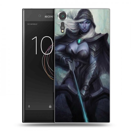 Дизайнерский пластиковый чехол для Sony Xperia XZs Dota 2