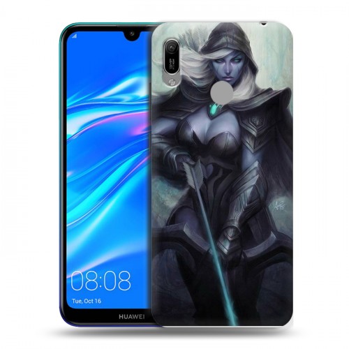 Дизайнерский пластиковый чехол для Huawei Y6 (2019) Dota 2