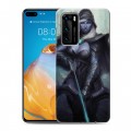 Дизайнерский пластиковый чехол для Huawei P40 Dota 2