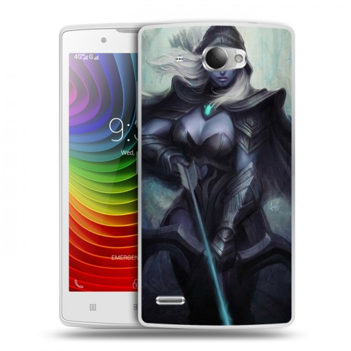 Дизайнерский пластиковый чехол для Lenovo S920 Dota 2