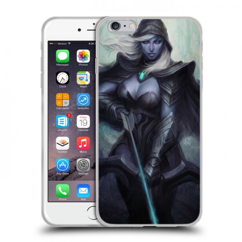 Дизайнерский силиконовый чехол для Iphone 6 Plus/6s Plus Dota 2