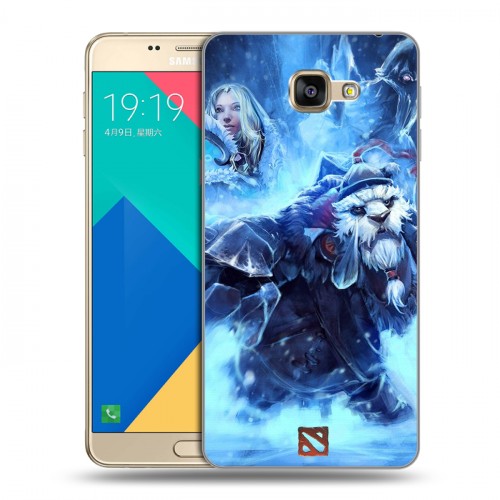 Дизайнерский силиконовый чехол для Samsung Galaxy A9 Dota 2