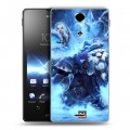 Дизайнерский пластиковый чехол для Sony Xperia TX Dota 2