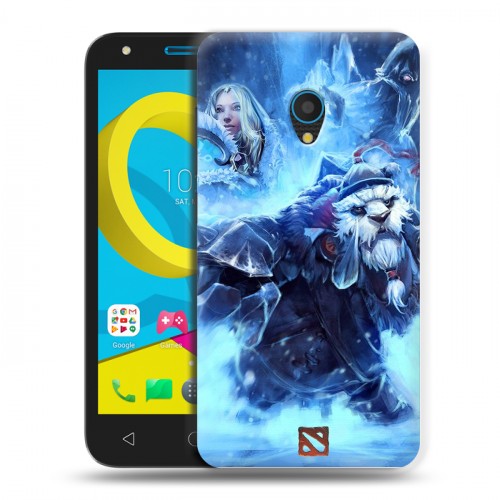 Дизайнерский пластиковый чехол для Alcatel U5 Dota 2